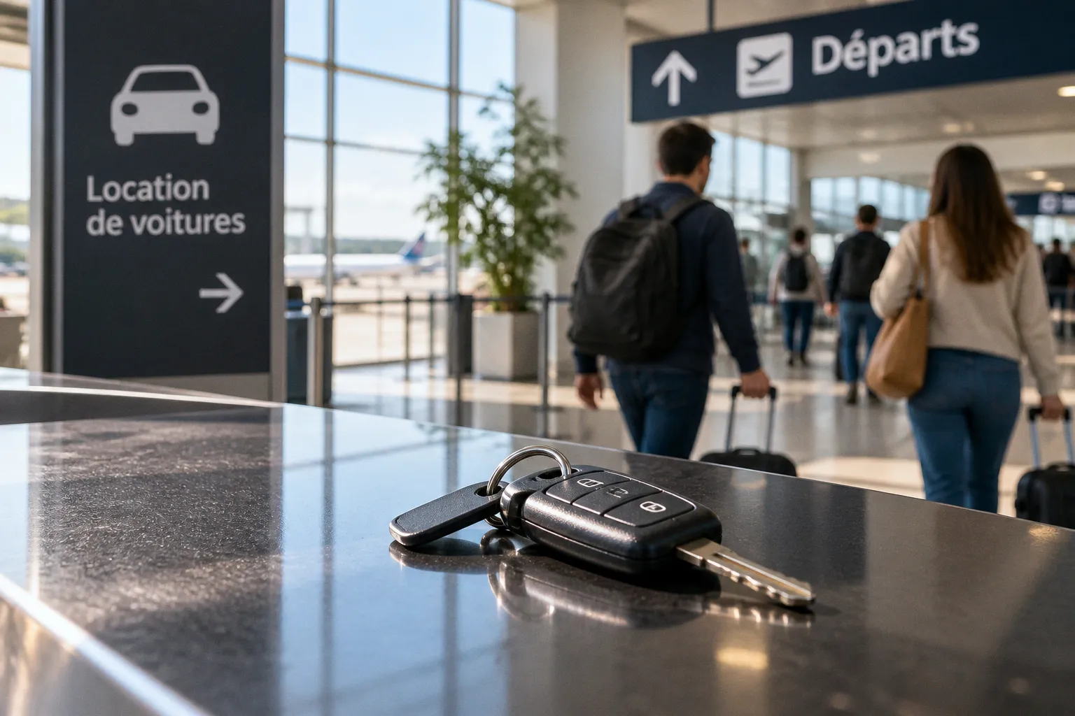 Location de voiture : aéroport ou agence urbaine pour votre trajet