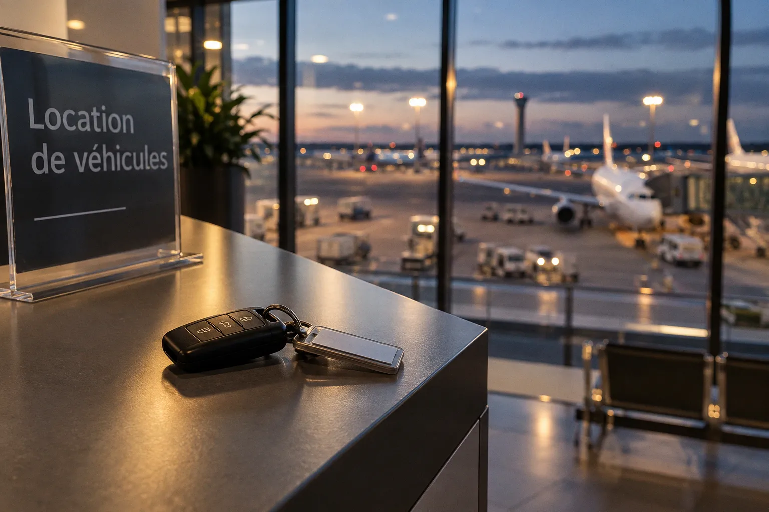 Prise en charge véhicule : aéroport ou agence urbaine