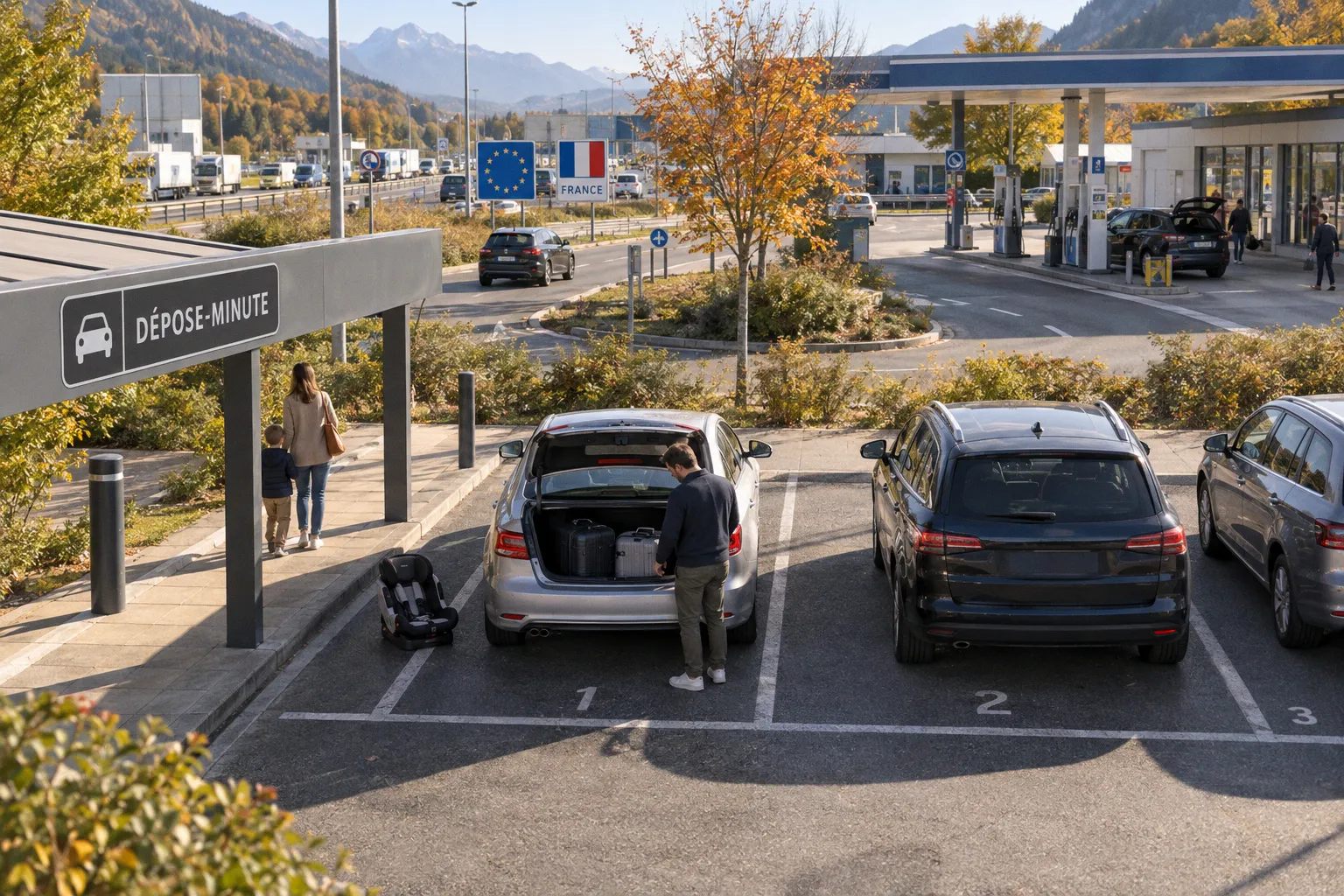 Prise en charge véhicule : gare ferroviaire ou aéroport ?